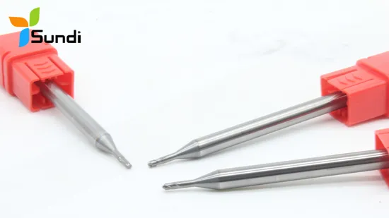Sundi Custom 2 Flutes Angle Milling Cutter for Aluminum and CNC Machining
